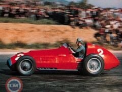 1:18 Tecnomodel Ferrari 375 F1 Winner Italy GP 1951 #2 Driven by Alberto Ascari - with driver figure