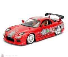 1:24 Jada 1993 Mazda Dom's RX-7 Red Fast and Furious