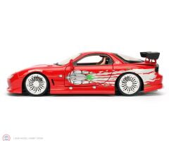 1:24 Jada 1993 Mazda Dom's RX-7 Red Fast and Furious