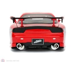 1:24 Jada 1993 Mazda Dom's RX-7 Red Fast and Furious