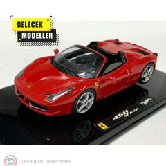 1:43 Hot Wheels 2012 Ferrari 458 Spider red