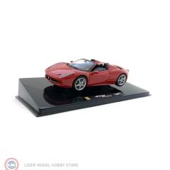 1:43 Hot Wheels 2012 Ferrari 458 Spider red