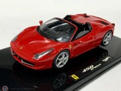 1:43 Hot Wheels 2012 Ferrari 458 Spider red