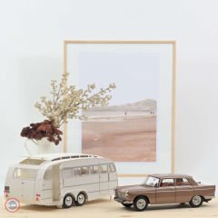 1:18 1965 Peugeot 404 Brown Metallic &Caravan Henon