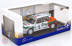 1:18 Solido 1993 Lancia Delta HF Integrale White #5 A.AghiniS.Farnocchia Rally  Monte Carlo