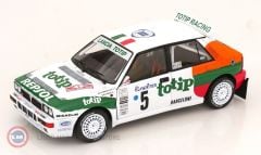1:18 Solido 1993 Lancia Delta HF Integrale White #5 A.AghiniS.Farnocchia Rally  Monte Carlo
