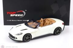 1:18 Top Speed Aston Martin Vanquish Zagato Volante Escaping White