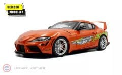 1:18 Solido 2024 Toyota GR Supra Tribute Orange