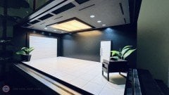 Dioramahane Led'li Garaj Showcase