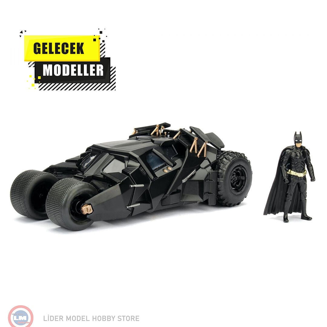 1:24 Jada  Batmobile Tumbler with Diecast Batman Figure - The Dark Knight (2008)