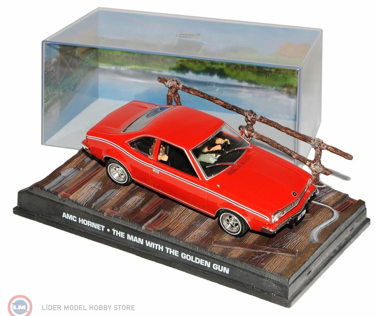 1:43 Atlas 1974 AMC Hornet The Man with the Golden Gun