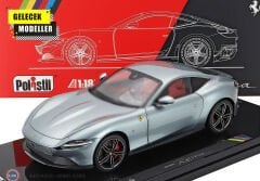 1:18 Polistil 2019 Ferrari ROMA - GRIGIO TITANIO (grey met.)