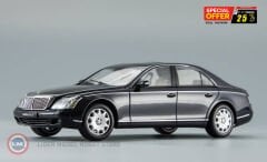 1:43 Autoart 2003 Maybach 57 SWB - (CASPIAN BLACK CHROMAFLAIR)