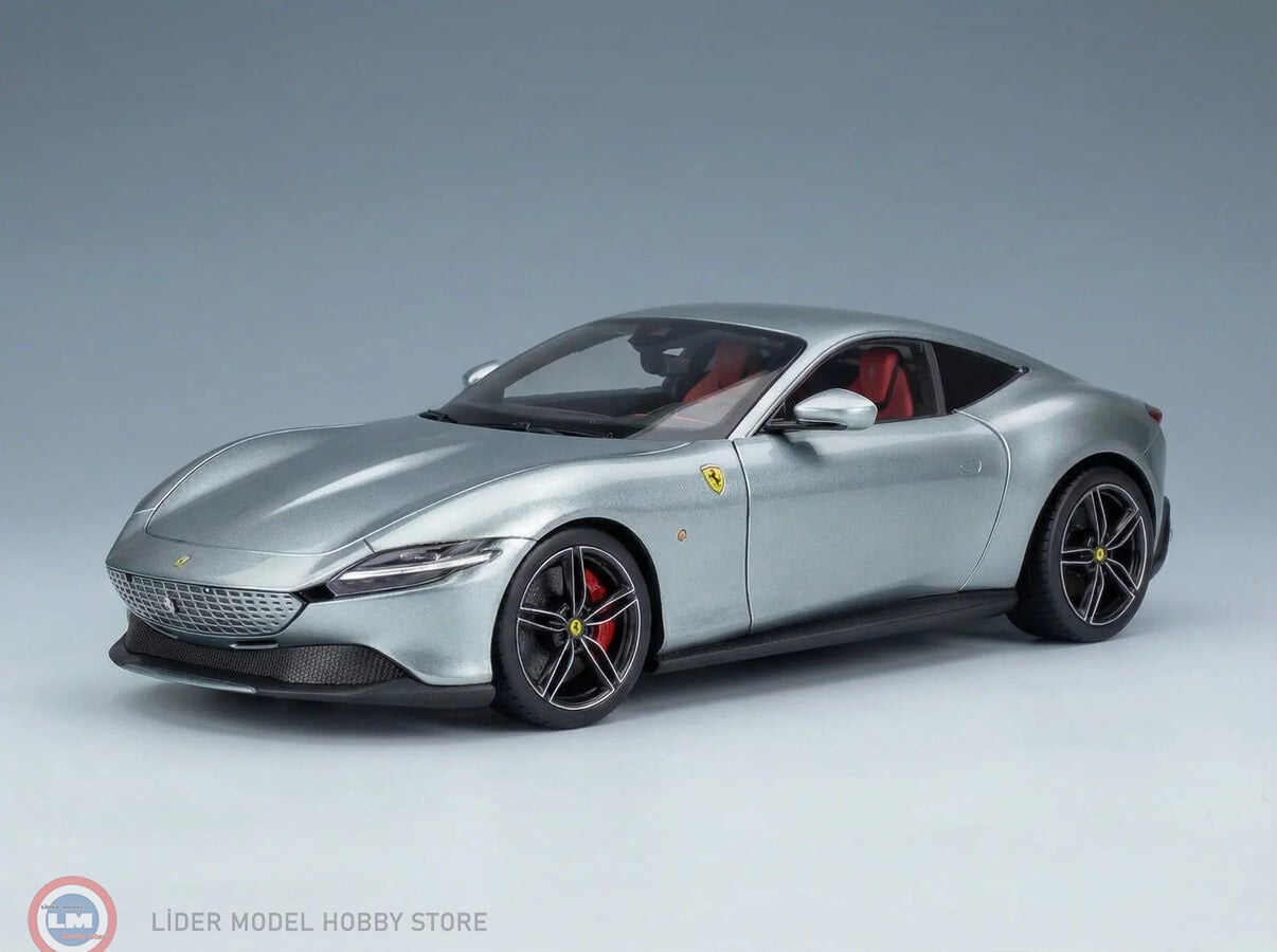 1:18 Polistil 2019 Ferrari ROMA - GRIGIO TITANIO (grey met.) + SHOWCASE