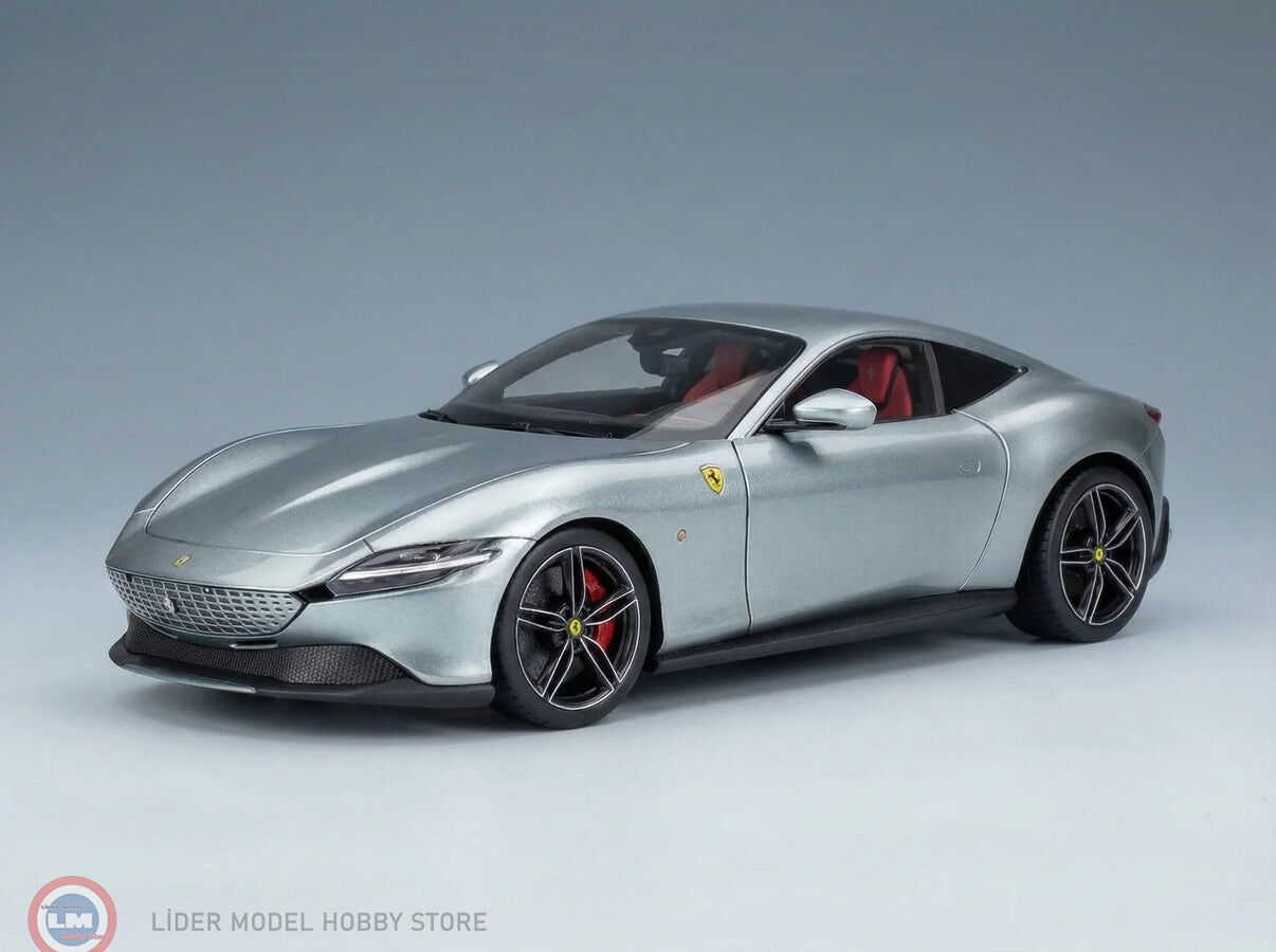 1:18 Polistil 2019 Ferrari ROMA - GRIGIO TITANIO (grey met.) + SHOWCASE