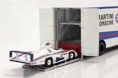 1:18 Mercedes Benz O317 Porsche Martini