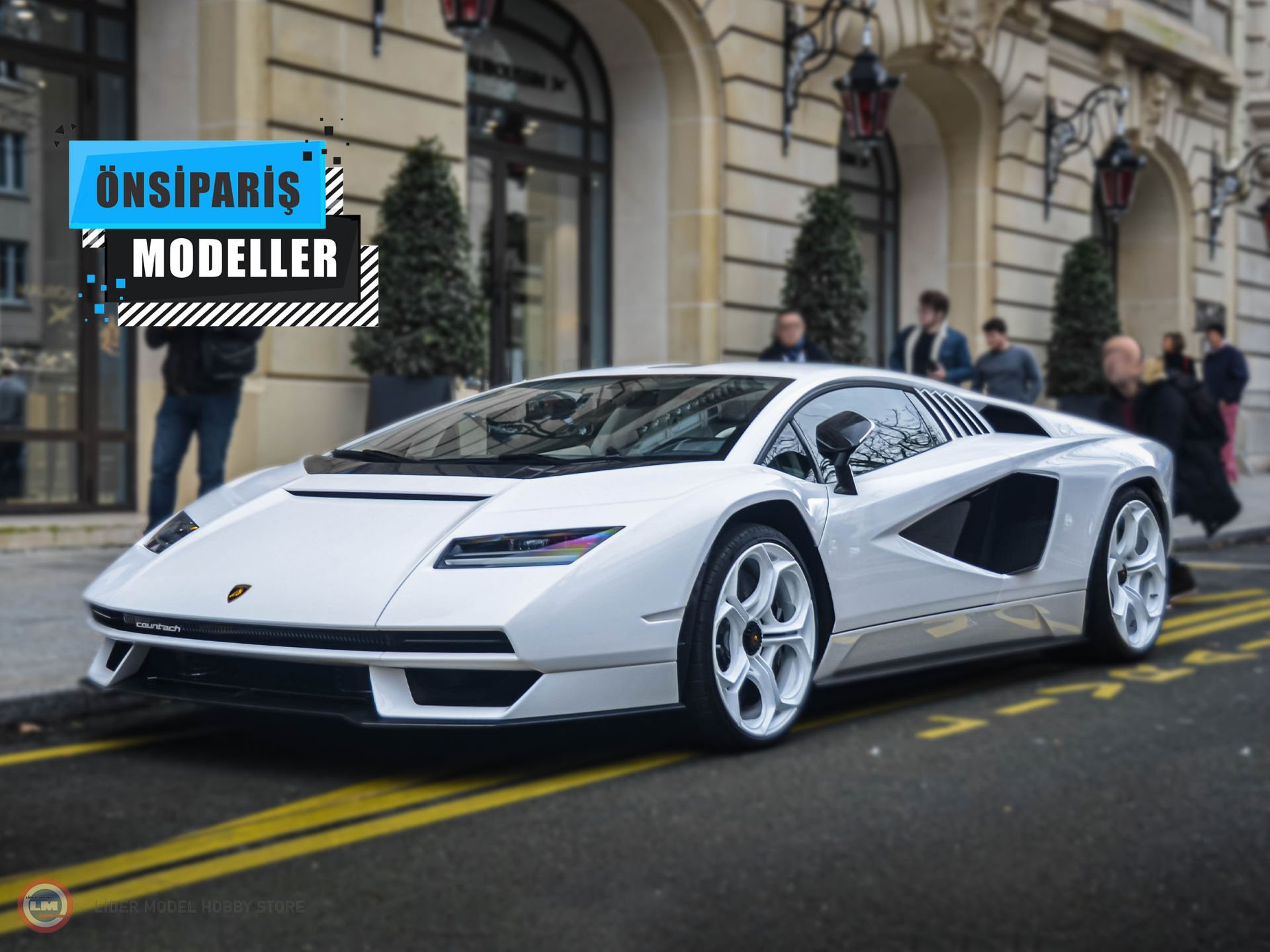 1:18 Lamborghini Countach LPI 800-4 Bianco Isi