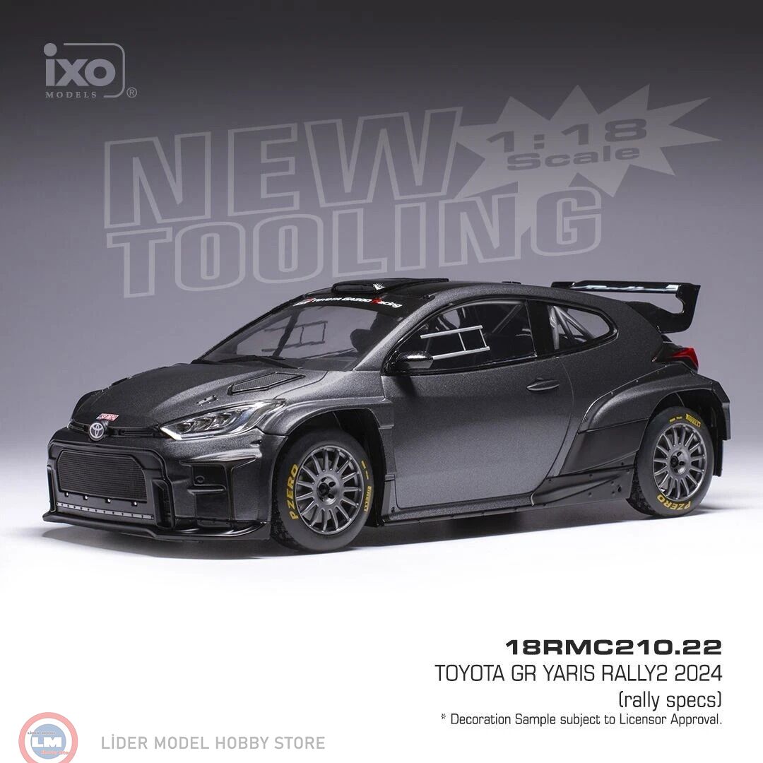 1:18 IXO 2024 Toyota GR Yaris Rally 2