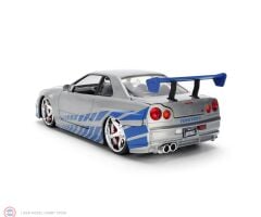 1:24 Jada 2002 Nissan Skyline GT-R (R34) - Fast & Furious