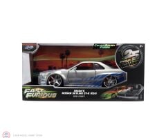 1:24 Jada 2002 Nissan Skyline GT-R (R34) - Fast & Furious