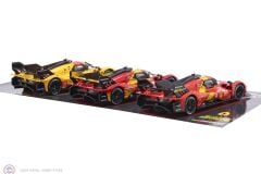 1:43 Burago 3 Car Set Ferrari 499P - 24h LeMans 2023-2025