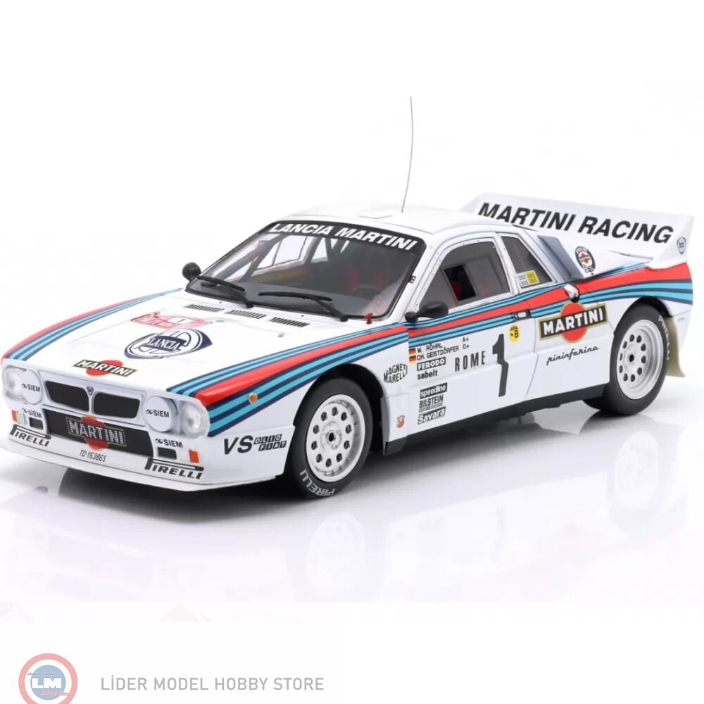 1:18 WERK83 Lancia 037 #1 - Winner Rallye Monte Carlo 1983 Walter Röhrl