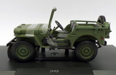 1:18 1942 Jeep Willys Cabriolet