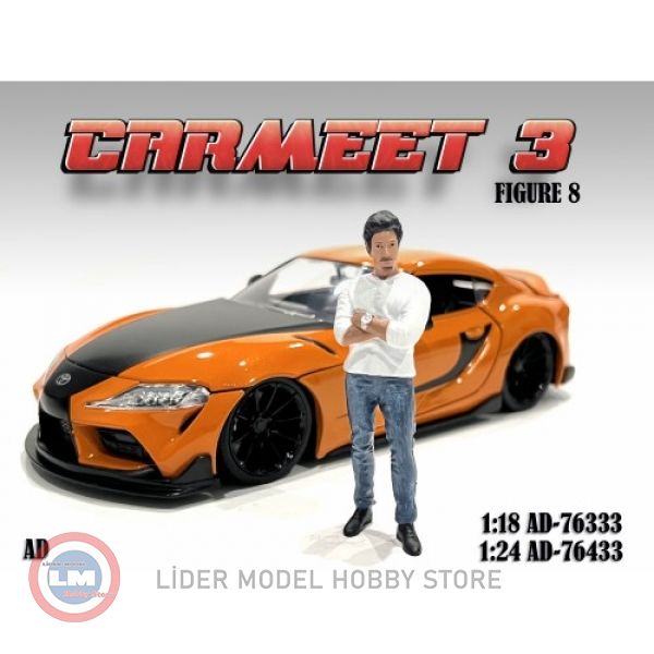 1:18  American Diorama 76333 Car Meet 3 Figur VIII