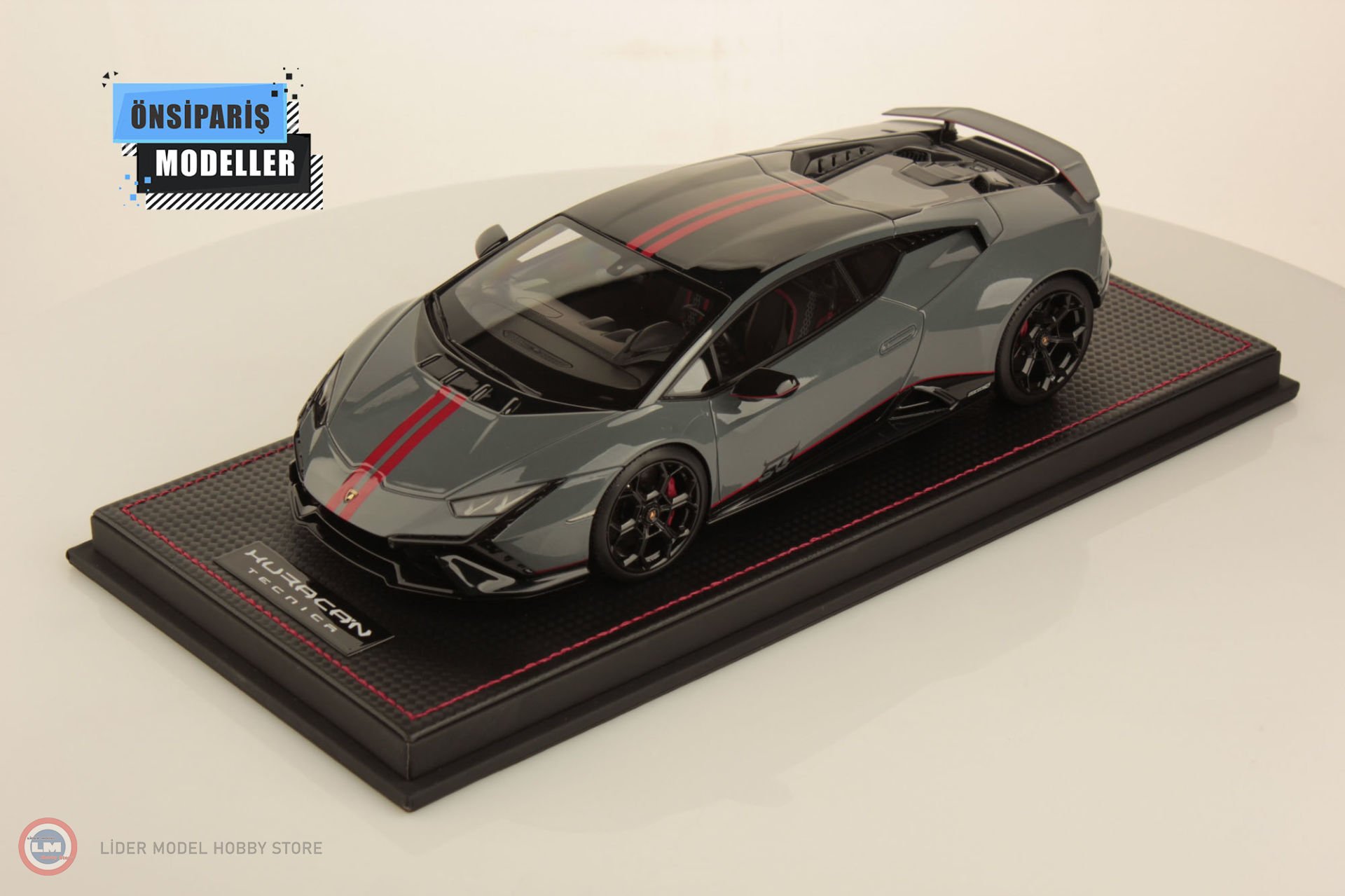 1:18 Lamborghini Huracan Tecnica Grigio Telesto
