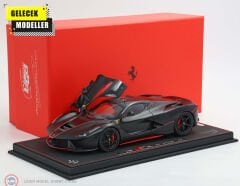 1:18 BBR Ferrari LaFerrari Matt black with red stripes Fernando Alonso