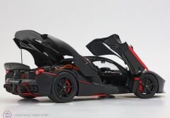 1:18 BBR Ferrari LaFerrari Matt black with red stripes Fernando Alonso