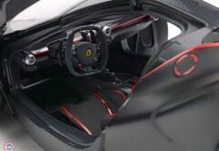 1:18 BBR Ferrari LaFerrari Matt black with red stripes Fernando Alonso