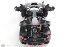 1:18 BBR Ferrari LaFerrari Matt black with red stripes Fernando Alonso