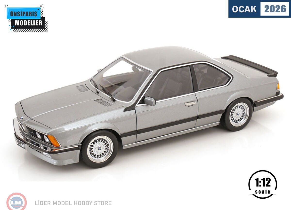 1:12 KK Scale BMW M635 CSI E24 (1987) - grey metallic