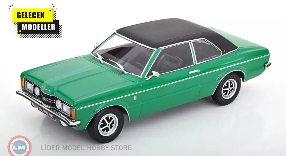 1:18 KK Scale 1971 Ford Taunus GXL Sedan with vinylroof