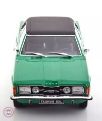 1:18 KK Scale 1971 Ford Taunus GXL Sedan with vinylroof