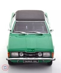 1:18 KK Scale 1971 Ford Taunus GXL Sedan with vinylroof