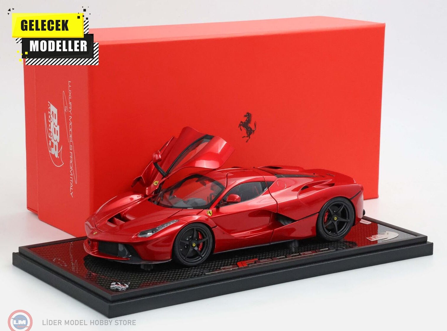 1:18 BBR 2012 Ferrari LaFerrari - rosso F1 2007