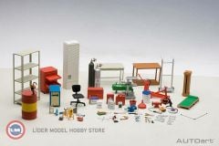 1:18 Autoart Garaj Aksesuarları Seti