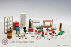 1:18 Autoart Garaj Aksesuarları Seti