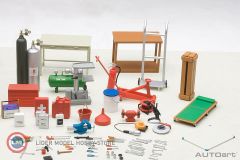 1:18 Autoart Garaj Aksesuarları Seti