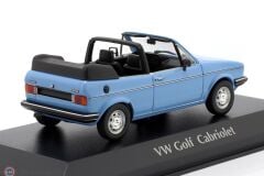 1:43 Maxichamps 1979 Volkswagen Golf I Convertible - light blue