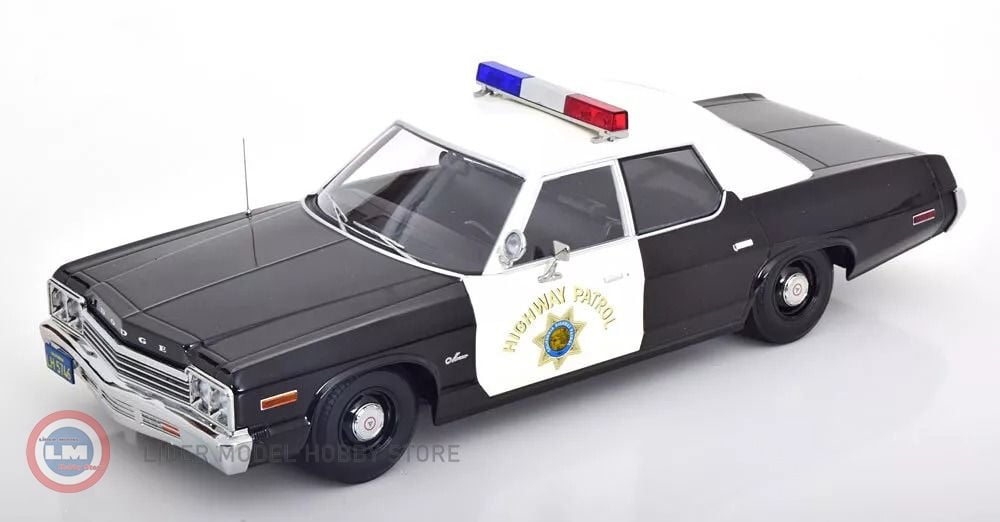 1:18 KK Scale 1974 Dodge Monaco California Highway Patrol