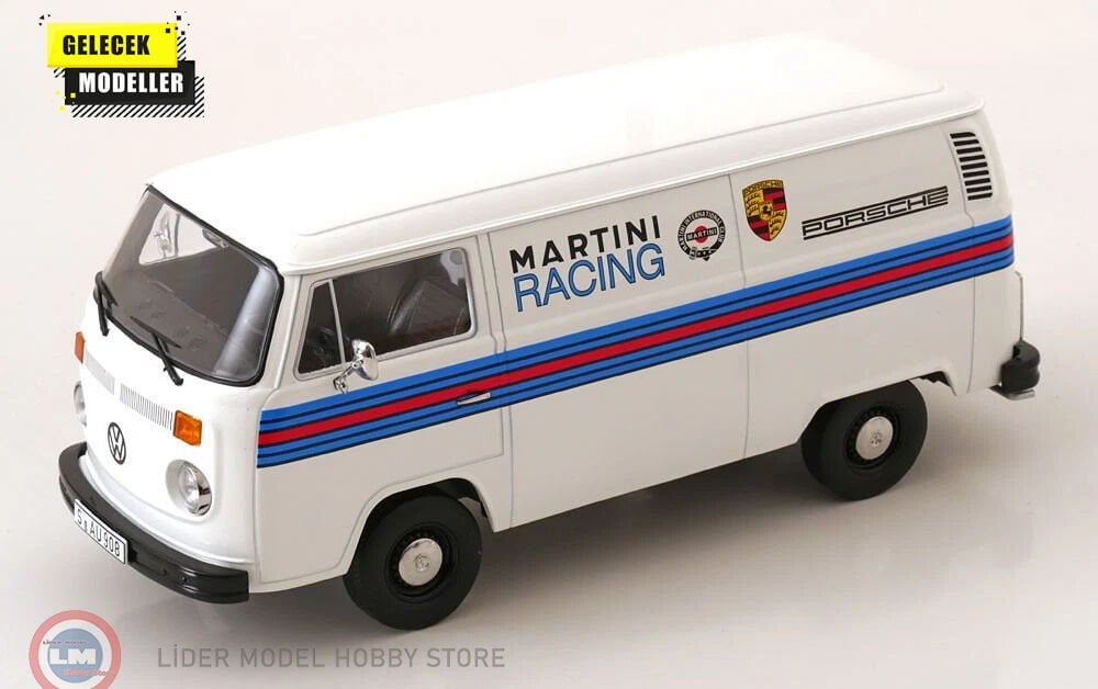 1:18 KK Scale 1972 Volkswagen T2b Delivery Van