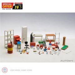 1:18 Autoart Garaj Aksesuarları Seti