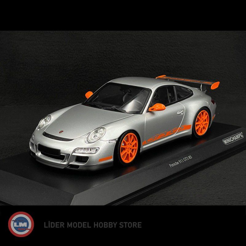 Porsche 911 GT3 RS 997 2007 - Minichamps 1/18, Miniature Métal Neuve