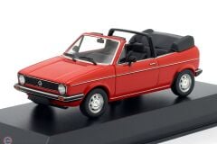 1:43 Maxichamps 1979 Volkswagen Golf I Convertible - red