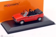 1:43 Maxichamps 1979 Volkswagen Golf I Convertible - red