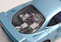 1:18 BBR 1987 Ferrari F40 - Hyperion Blue & showcase