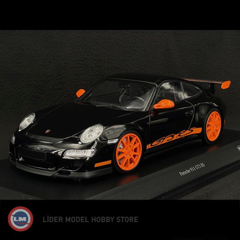 Achetez 155062121 - Minichamps 1:18 MINICHAMPS Porsche 911 Gt3 Rs Black 2007 155062121 ( - Véhicules de route